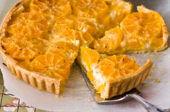 Woman's Weekly clementine tart