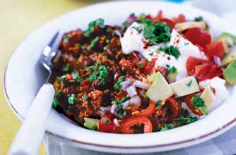 Spicy vegetable chilli_Slimming World Spicy vegetable chilli_Slimming World