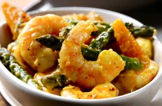 Prawn korma