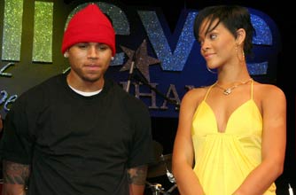 Chris Brown and Rihanna