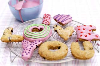 I Love You cookies