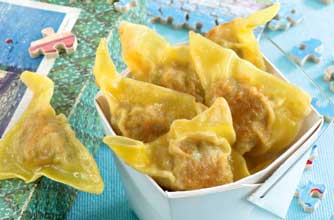 Moneybag wontons