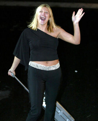 Jade Goody arrives at the Big Brother 3 House, May 2002 Jade Goody arrives at the Big Brother 3 House, May 2002