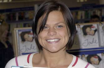 Jade smiling, Jade Goody