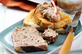 Three pork pate Three pork pate