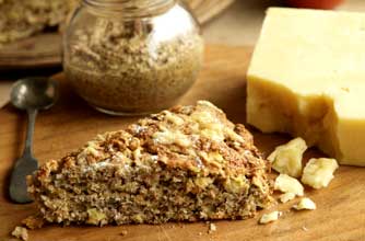 Apple and cheese scone loaf Apple and cheese scone loaf