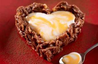 Cadbury's creme egg hearts
