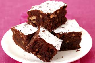 Gluten-free chocolate pecan brownies