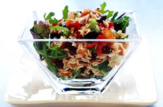 Tuna and brown rice salad Tuna and brown rice salad