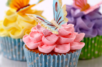 Italian meringue buttercream cupcakes
