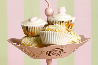 Rachel Allen's iced vanilla cupcakes Rachel Allen's iced vanilla cupcakes