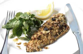 Simon Rimmer's mackerel rolled in oats