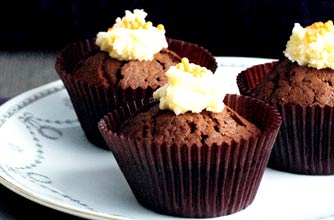Jaffa cupcakes
