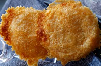 Parmesan savoury snaps