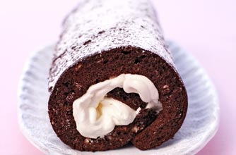 Chocolate roulade