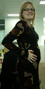 Anna and her bump