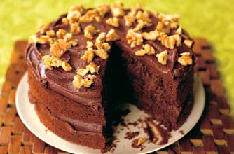 Chocolate passion cake