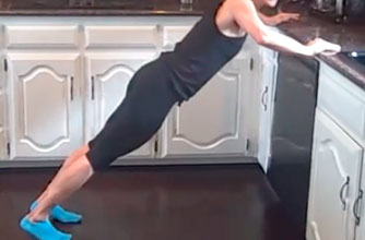 Kitchen pushups Kitchen pushups