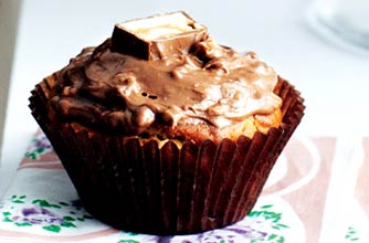 Peanut butter mini cupcakes