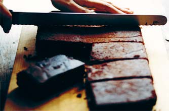 Ravinder Bhogal's chocolate brownies