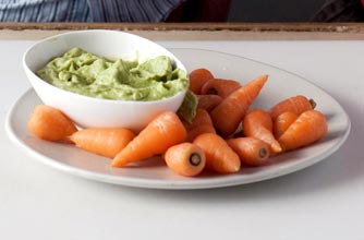 Dippers with guacamole