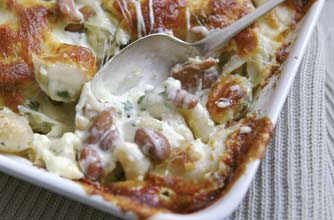 Phil Vickery's borlotti bean bake Phil Vickery's borlotti bean bake