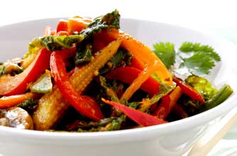 Vegetable stir-fry