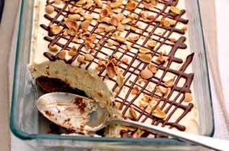 Chocolate peanut butter pie