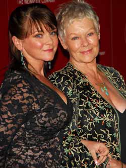 Judi Dench and Finty Williams Judi Dench and Finty Williams