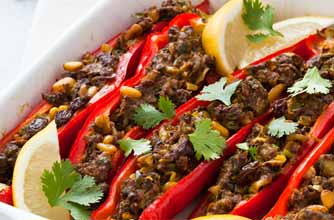 Woman's Weekly's stuffed Romano peppers