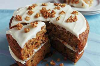Frosted Carrot Cake