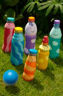 Skittles made from plastic bottles