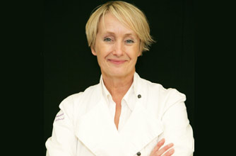 Celebrity chef Lesley Waters