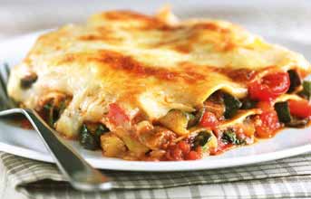 Napolina roasted vegetable lasagne