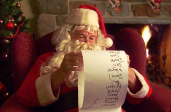 'Mum, is Santa real?'