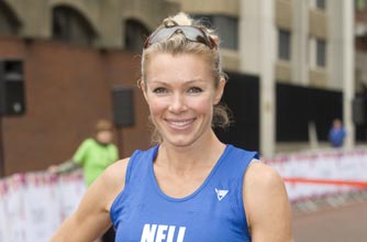 Nell McAndrew at the Royal Parks Foundation Half Marathon