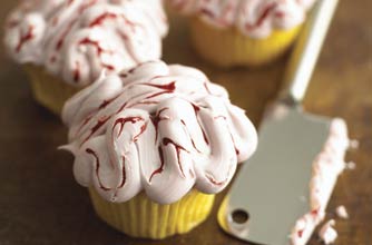 Annabel Karmel's Halloween brain cupcake recipe Annabel Karmel's Halloween brain cupcake recipe