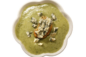 Broccoli and Stilton soup