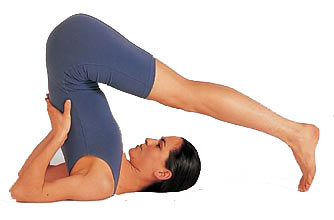 Yoga position, Plough Yoga position, Plough