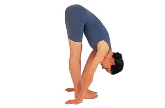 Yoga positions, Standing forward bend Yoga positions, Standing forward bend