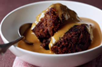 Sticky toffee pudding
