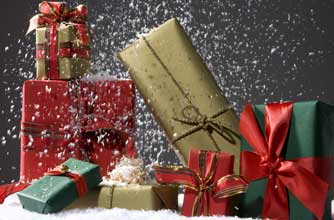 Christmas wrapping
