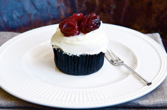 Cherry cupcakes