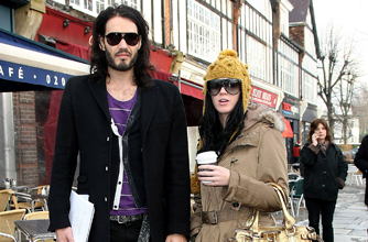 Russell Brand and Katy Perry engaged
