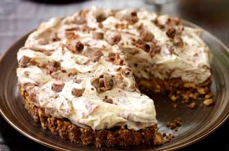 Cookie crumble cheesecake