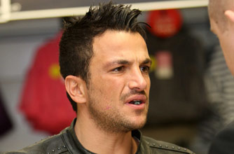Peter Andre upset