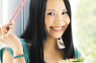 Ching He Huang, Chinese Food in Minutes book cover image