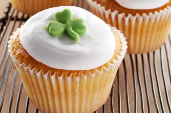 Shamrock cupcakes