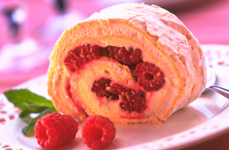 lemon meringue roulade