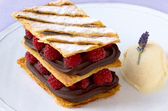 Steve Grove's Millefeuille from Professionals MasterChef 2009